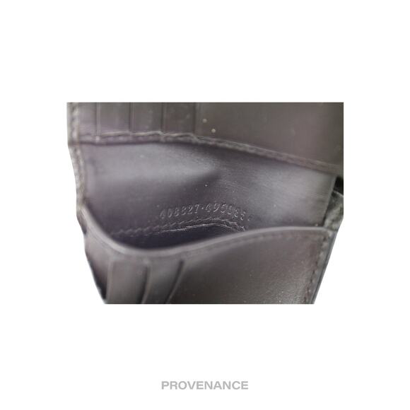 🔴 Gucci GG Supreme 8CC Bifold Wallet - Signature Web Bee - Picture 7 of 9